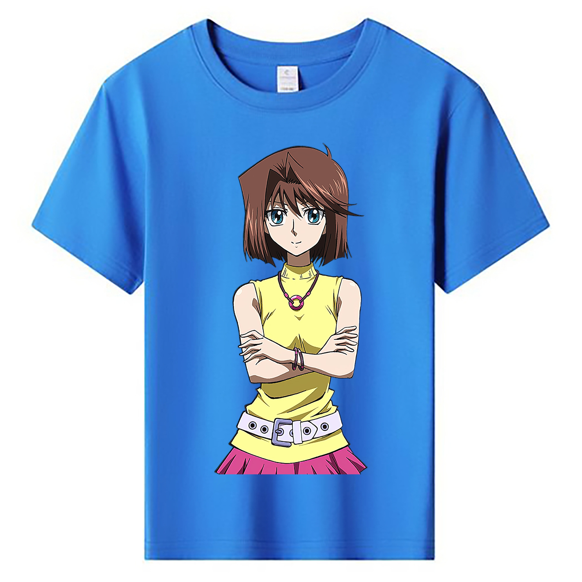 （画像用） 遊☆戯☆王 Yu-Gi-Oh! 綿100％キッズTシャツ（フロントプリント）